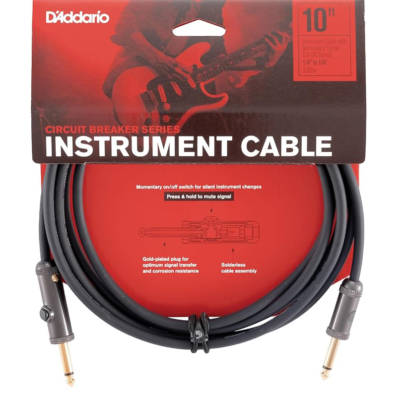 کابل Daddario مدل PW-AG-10 Circuit Breaker کابل Daddario مدل PW-AG-10 Circuit Breaker