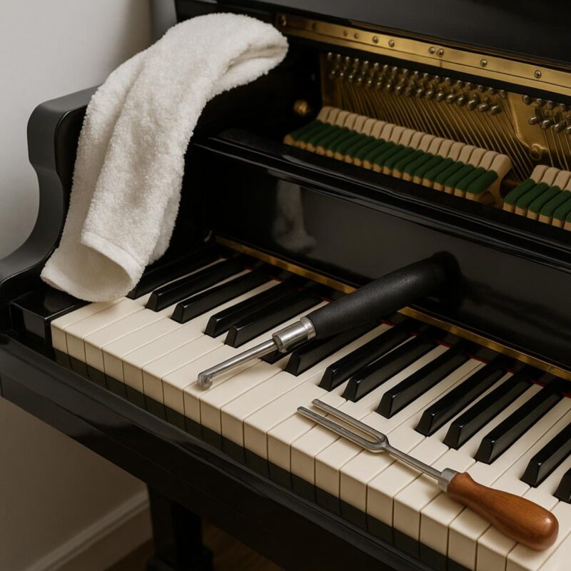 چگونه از پیانو اکوستیک مراقبت کنیم؟