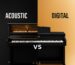 تفاوت پیانو اکوستیک و دیجیتال
