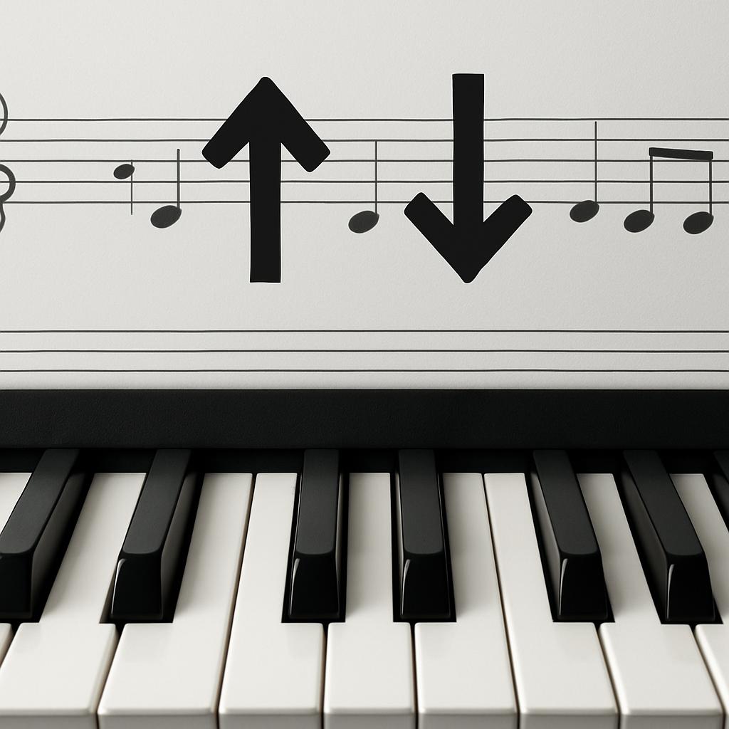 ترنزپوز در پیانو