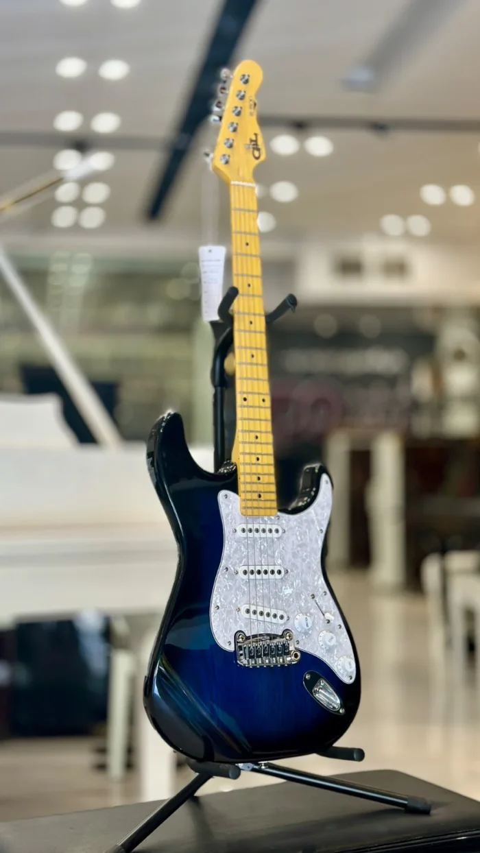 گیتار الکتریک G&L Tribute S500 MP - Blue burst
